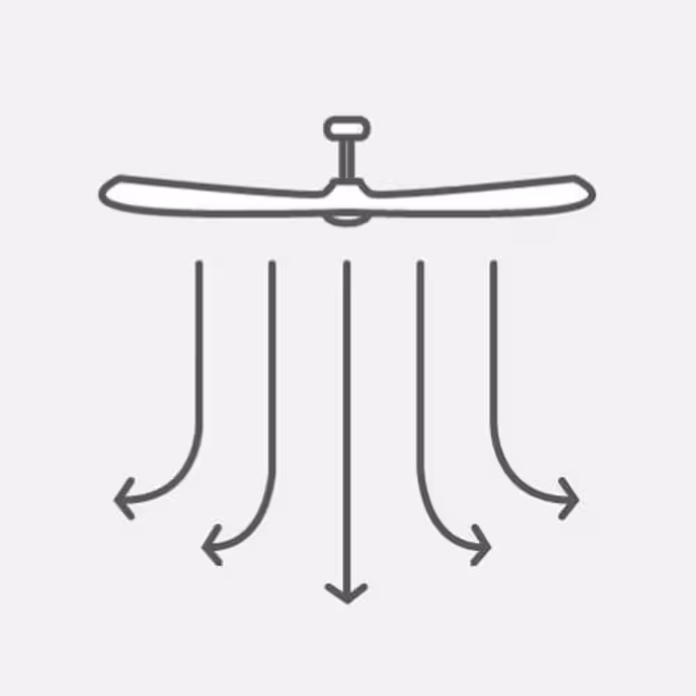 Generation Lighting Collins Coastal 60 in. Indoor/Outdoor Midnight Black Smart Ceiling Fan with Remote Control and Reversible Motor