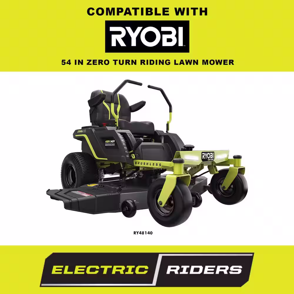 None 12 Volt 115 Ah Deep Cycle Battery for Ryobi Zero Turn Mowers