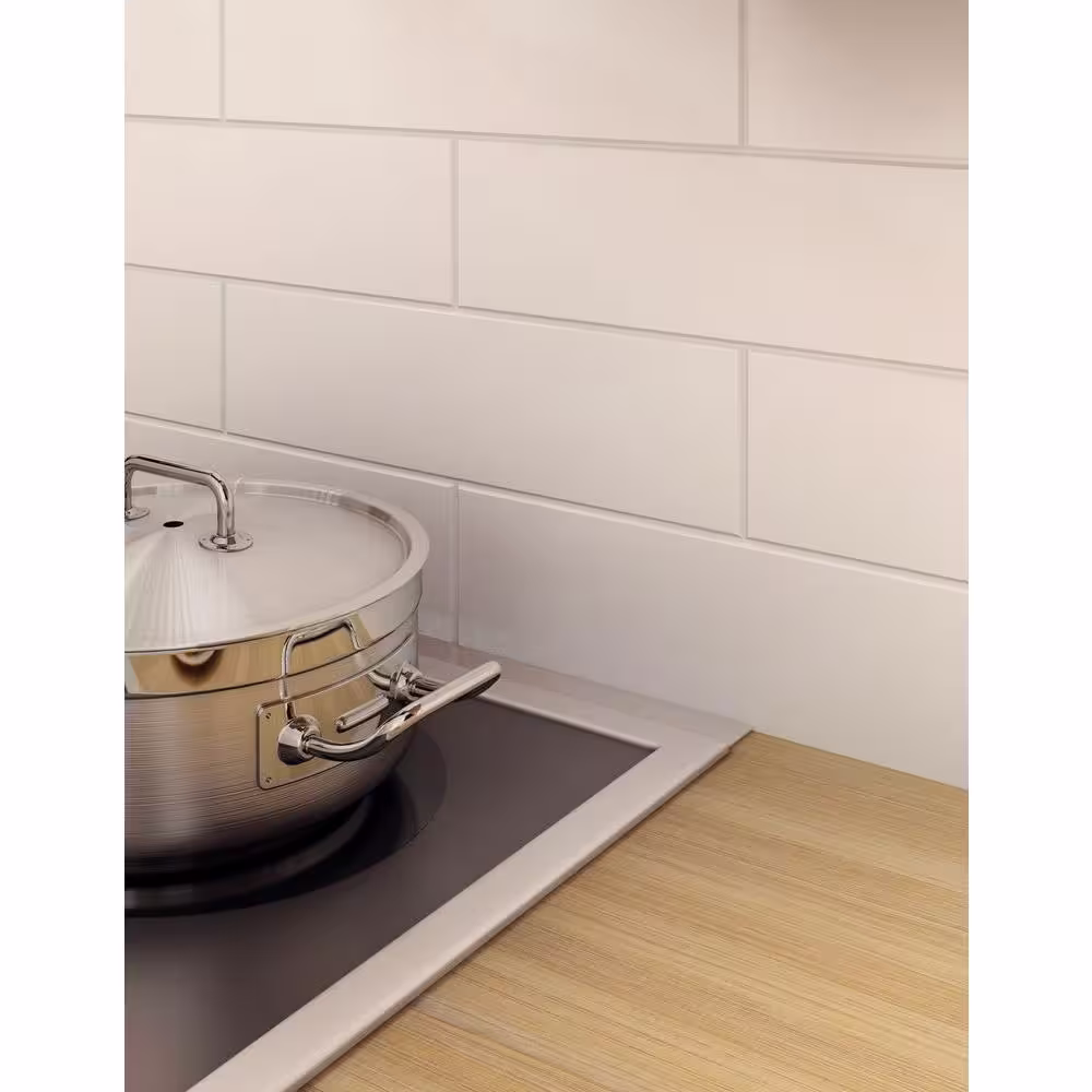 Inoxia Counter 30 in. x 2 in. Stainless Steel Backsplash