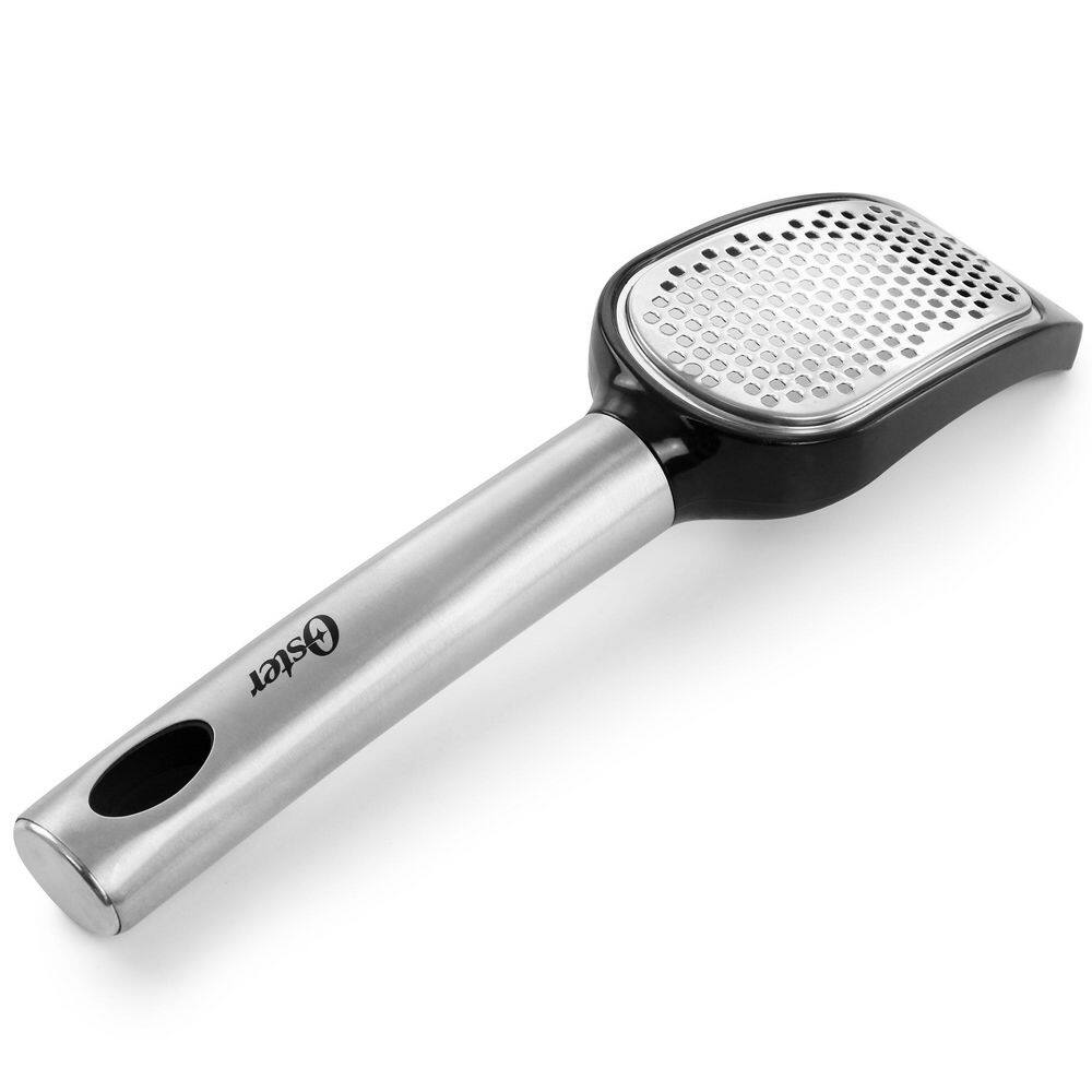 Oster Baldwyn Stainless Steel and Plastic Handheld Kitchen Grater in Silver
