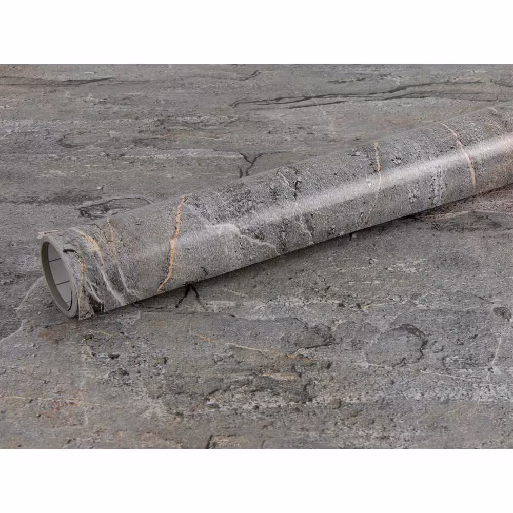 Fablon Greek Stone Self Adhesive Film (Set of 2)