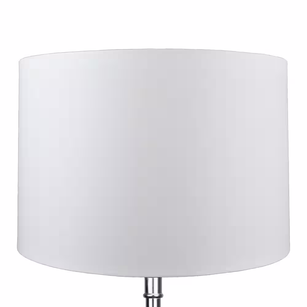 FenchelShades.com Fenchel Shades 18 in. Top Diameter x 19 in. Bottom Diameter x 12.5 in. Slant, Empire Lamp Shade - Linen White