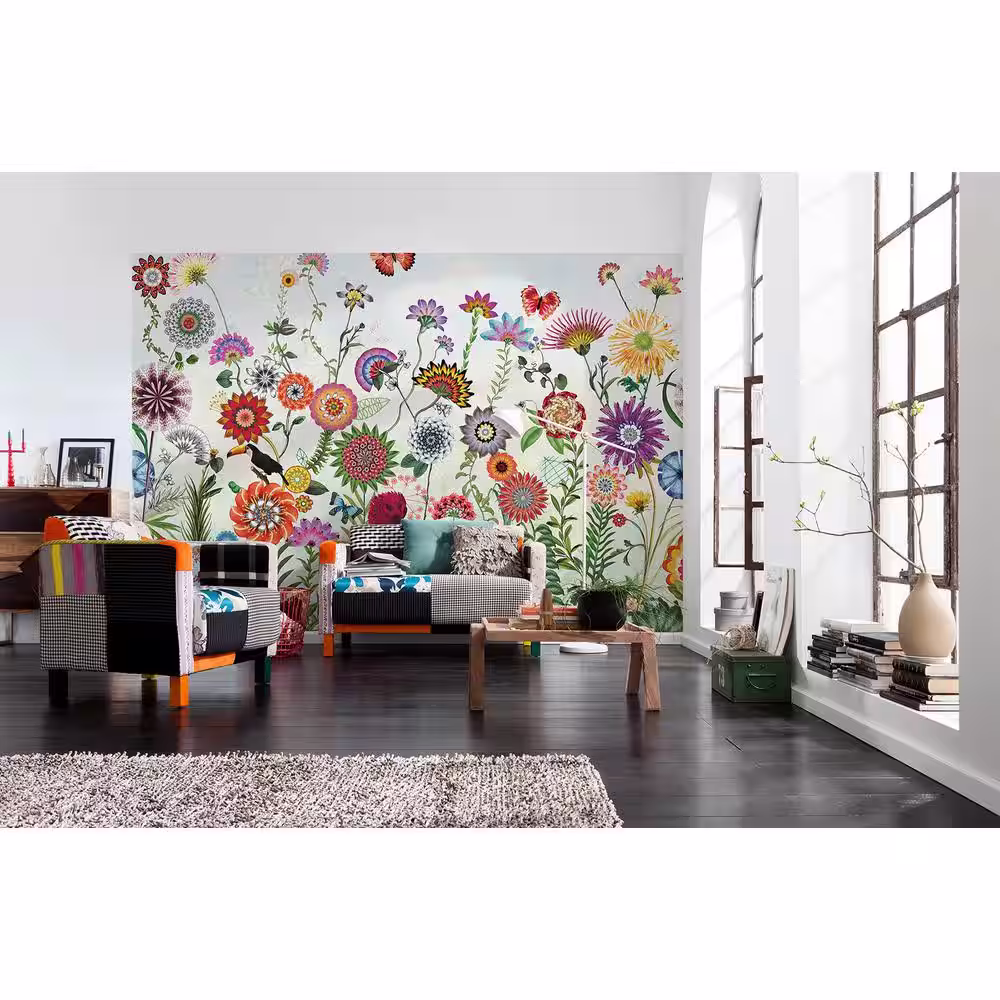 Komar Brazil Flowers Wall Mural
