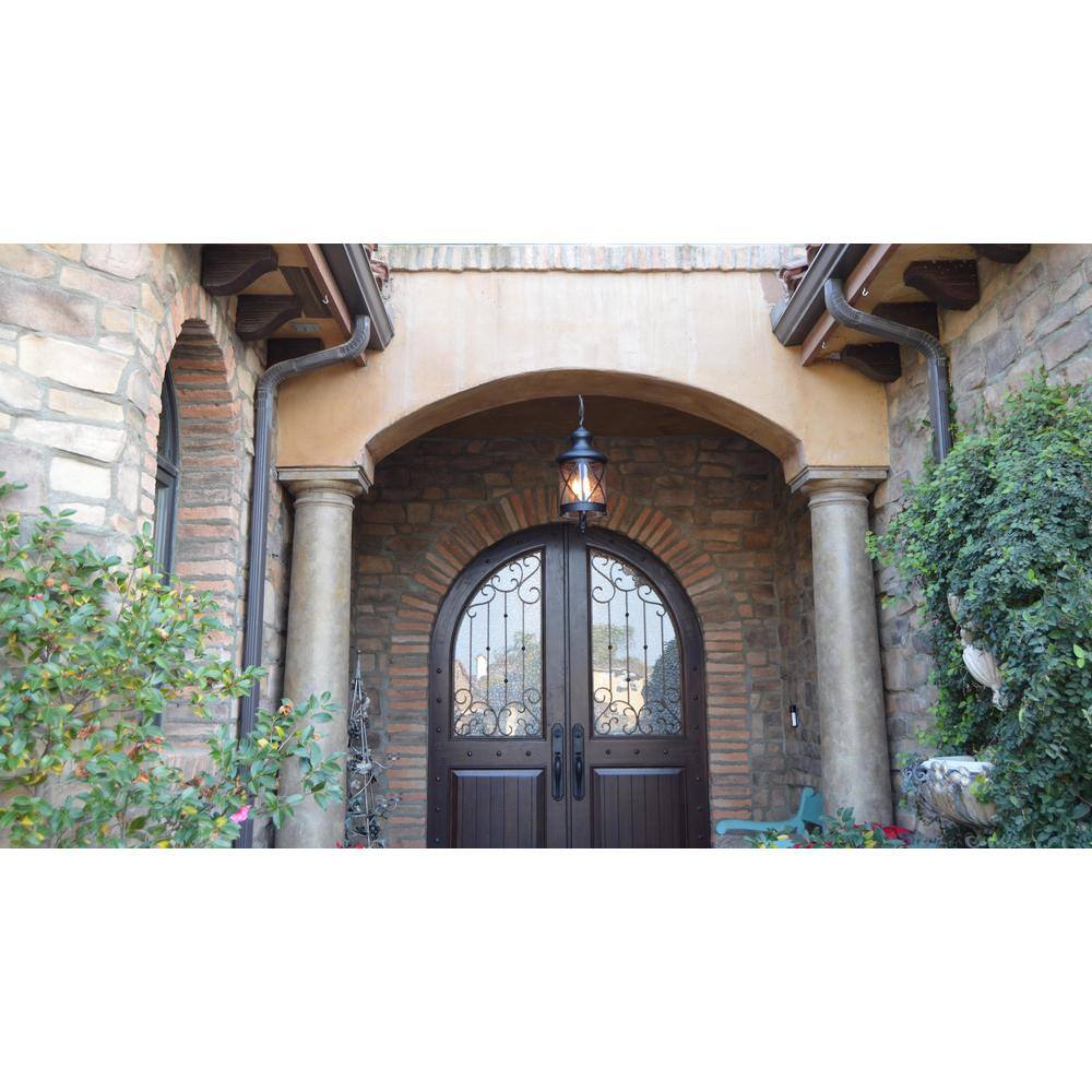 None Taysom Black 3-Light Outdoor Hanging Lantern