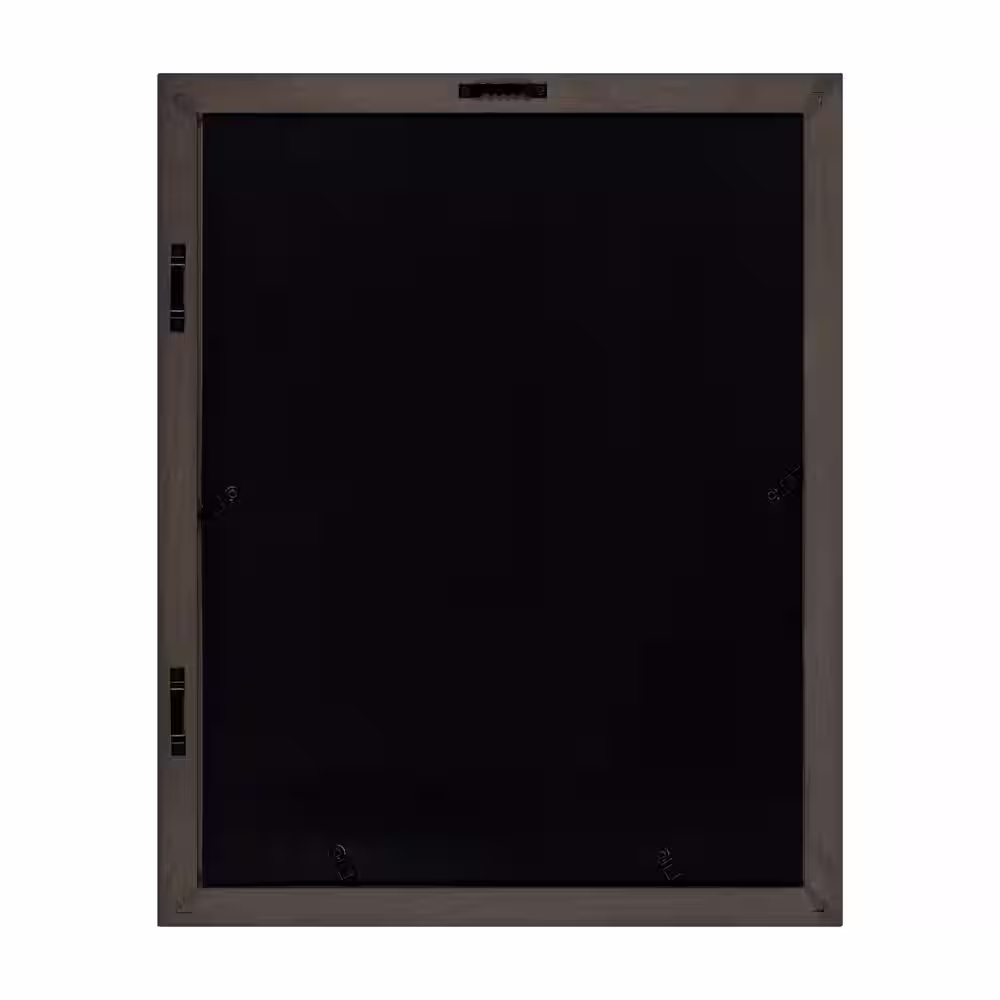 Kate and Laurel Bordeaux Gray Picture Frame (Set of 5)