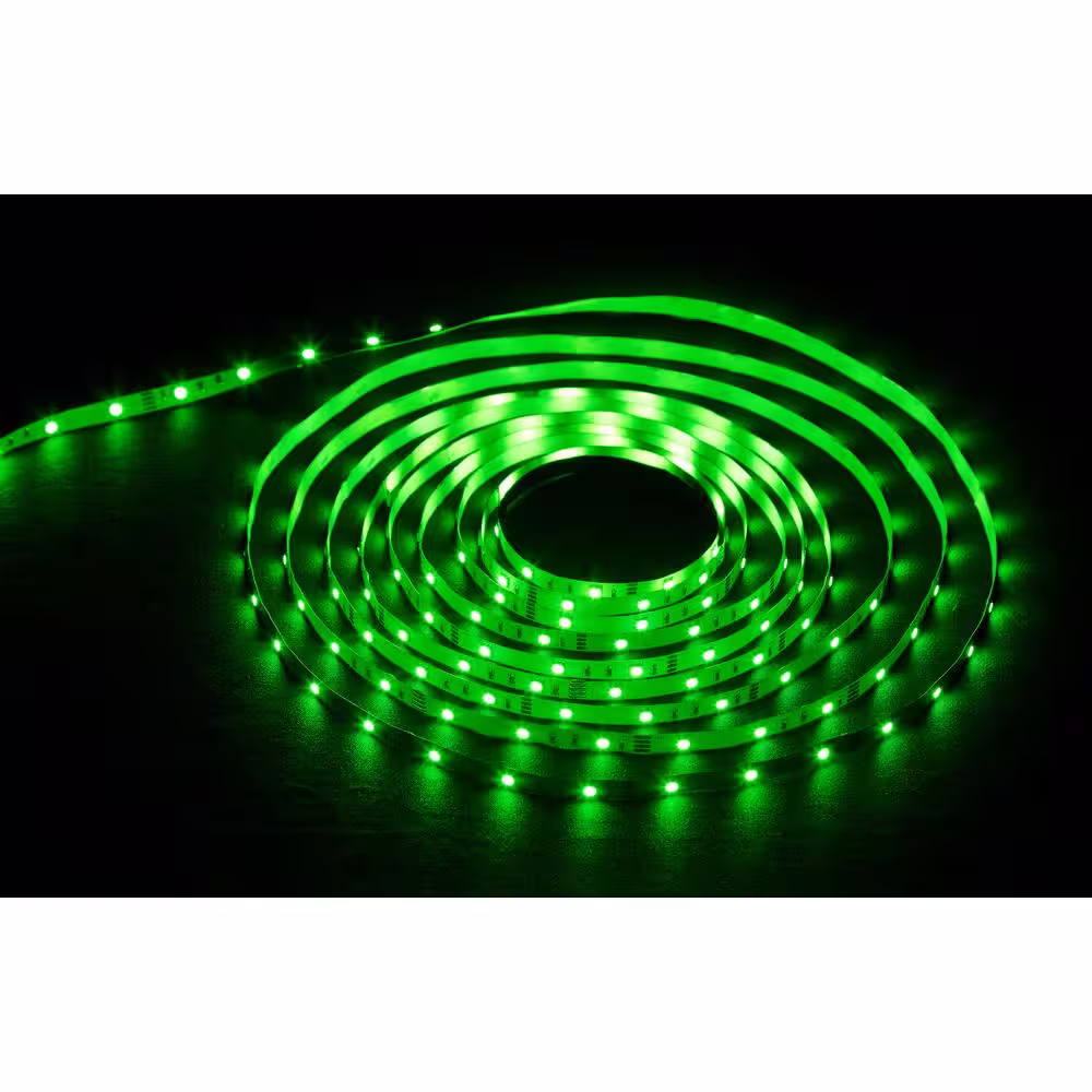 Commercial Electric 20 ft. Indoor LED RGB Tape Light with Remote Control