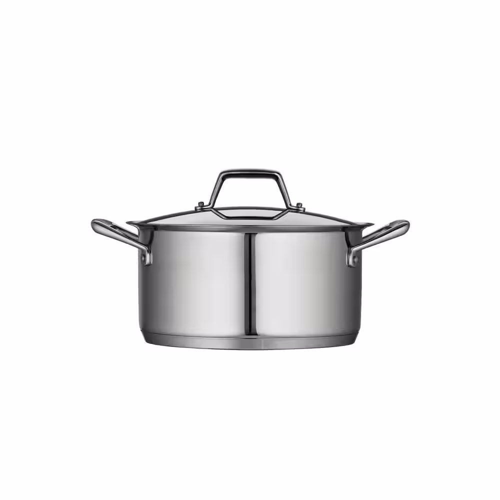 Tramontina Gourmet Prima 6 qt. Stainless Steel Sauce Pot with Lid