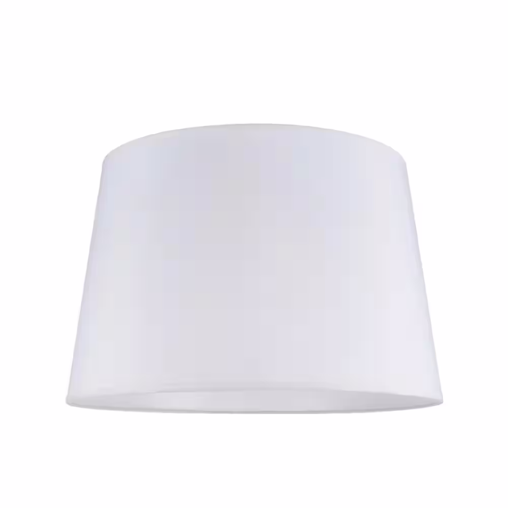 Aspen Creative Corporation 17 in. x 11 in. White Hardback Empire Lamp Shade