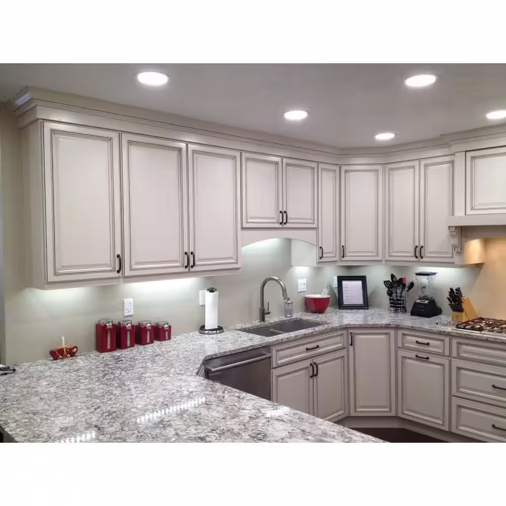 Feit Electric 16.5 in. Battery Operated LED White Rechargeable 4000K Cool White Under Cabinet Light (4-Pack)