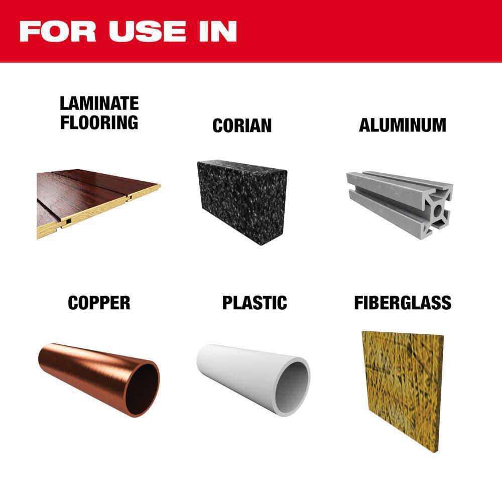 Milwaukee 6-1/2 in. x 52 TPI Carbide Laminate Track Saw Blade (1-Pack)