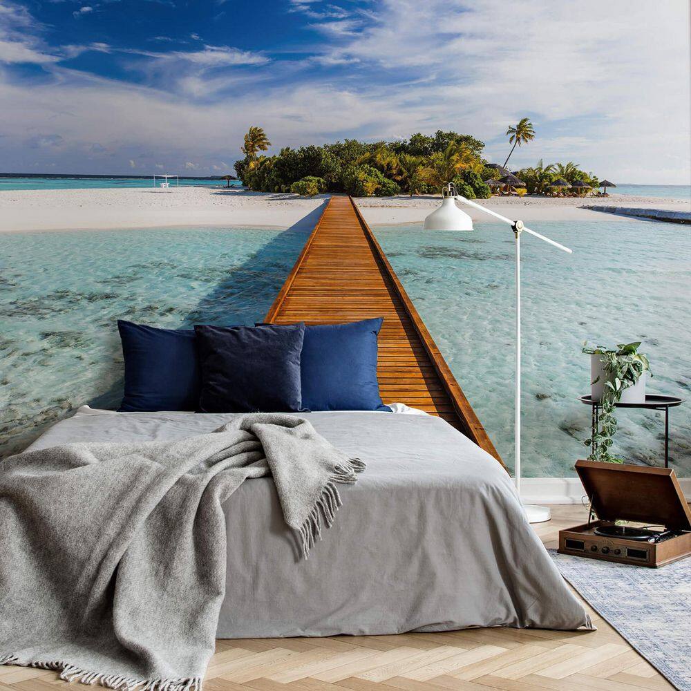 Ideal Decor Way to Paradise Wall Mural