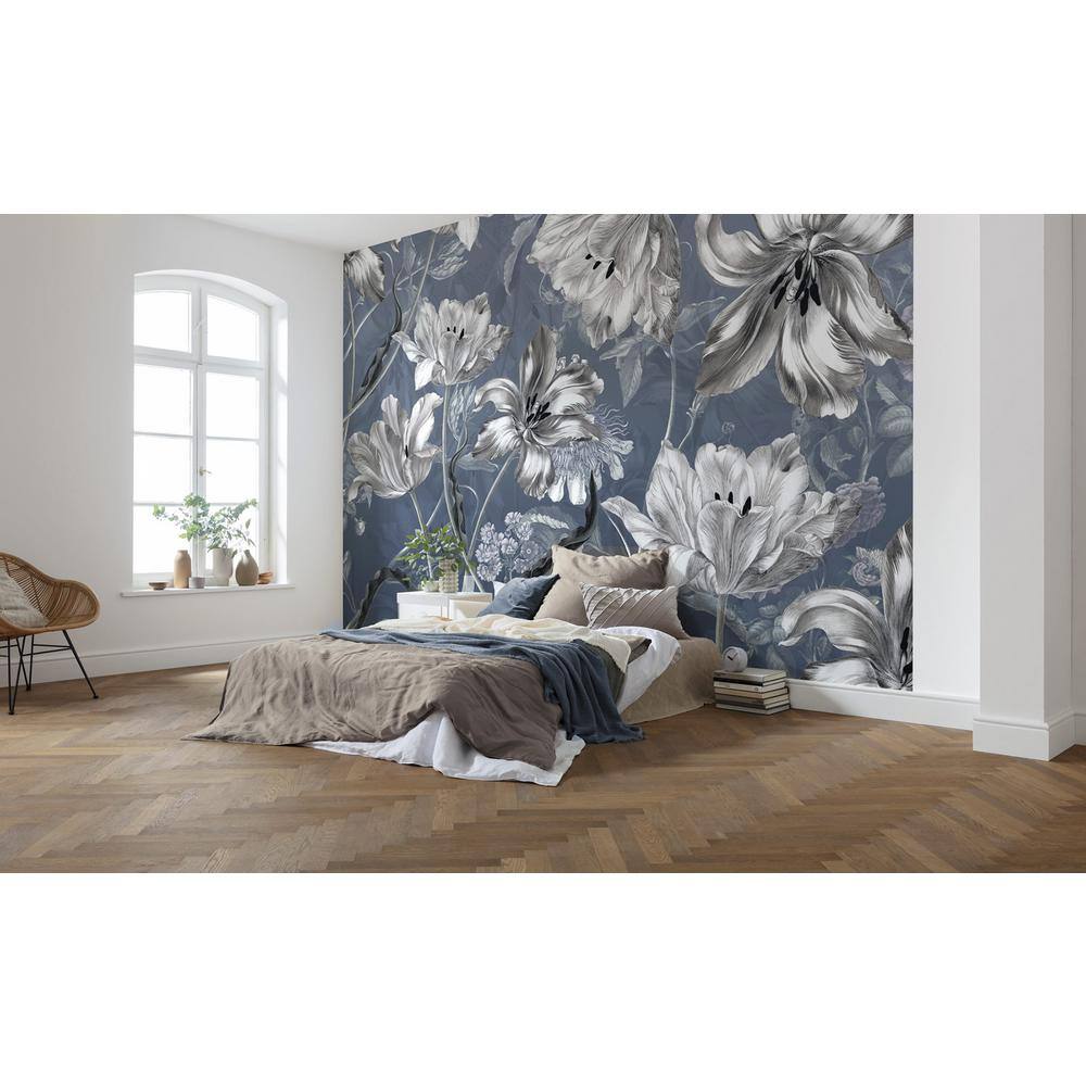 Komar Merian Blue Wall Mural