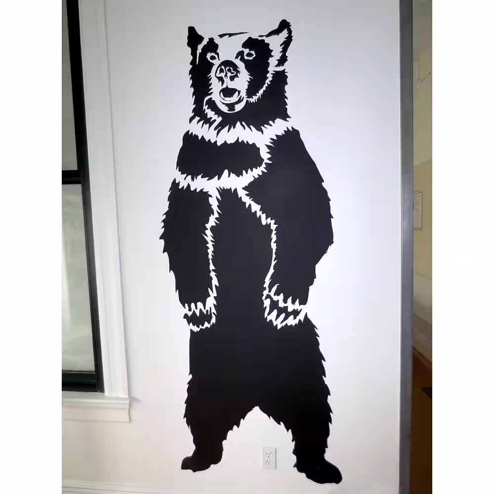 Stencil1 7 ft. Grizzly Bear Stencil
