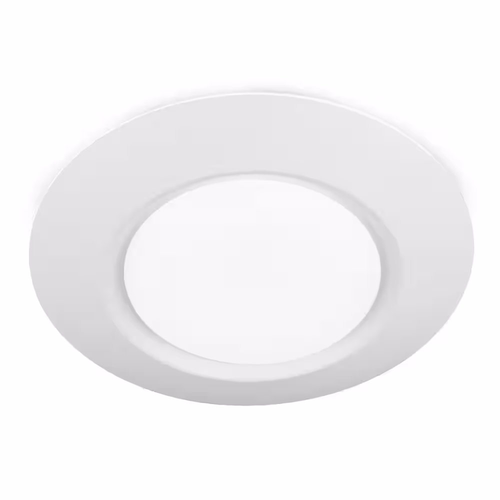 WAC Lighting I Can't Believe It's Not Recessed 7.5 in. 1-Light White LED Flush Mount