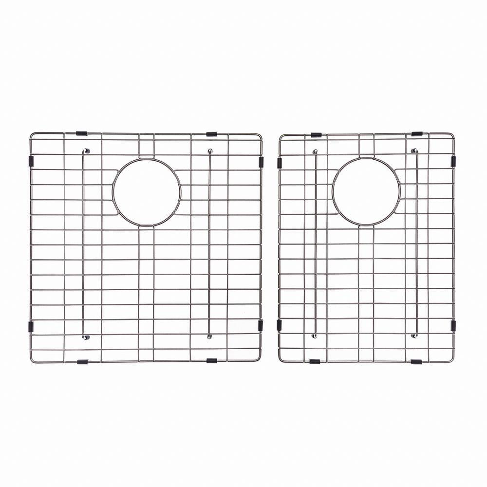 KRAUS Stainless Steel Bottom Grid for KHF203-33 Left Bowl 33 in. Farmhouse Kitchen Sink