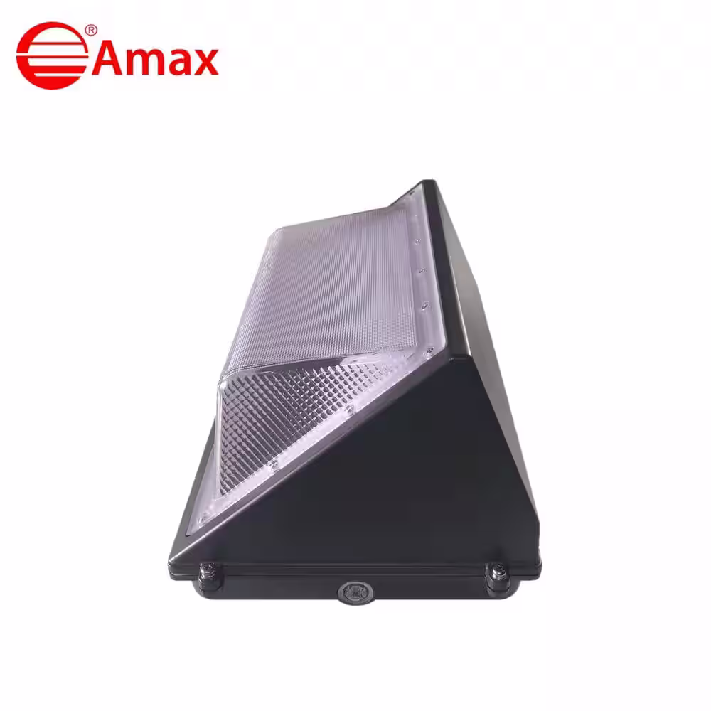 AMAX LIGHTING 60 Watt Integrated LED Bronze Wall Pack Light 5000K