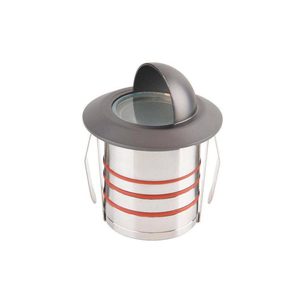 None Inground Indicator Light Low-Voltage Bronze LED with 3000K Color Temp