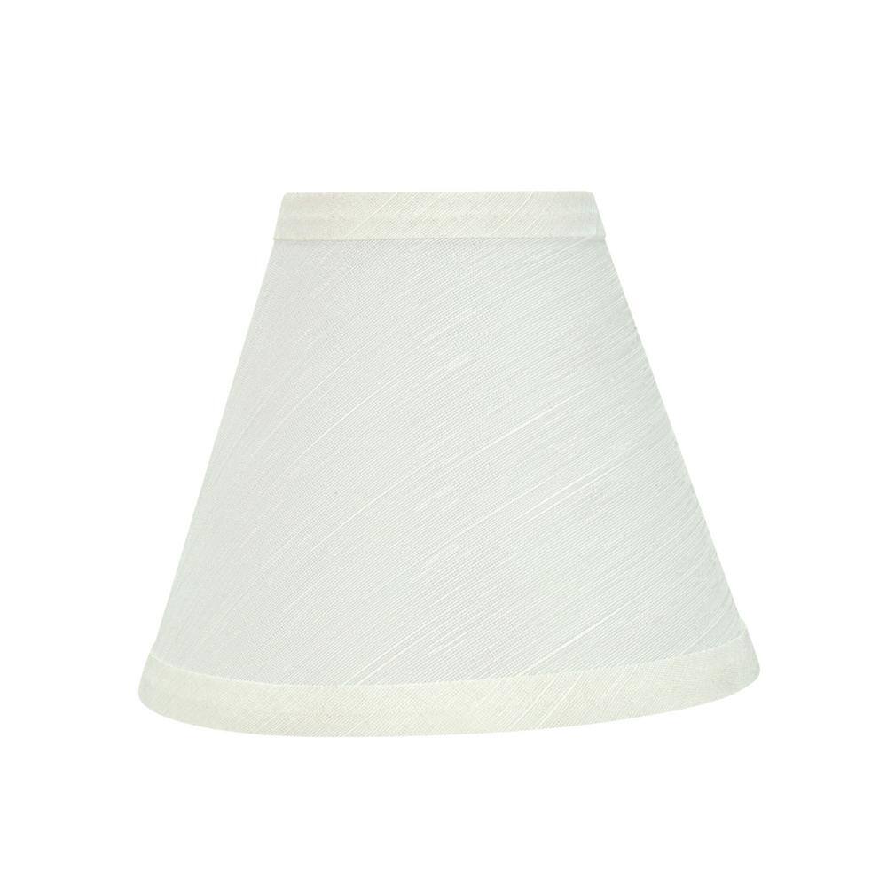 Aspen Creative Corporation 6 in. x 5 in. Eggshell Hardback Empire Lamp Shade (5-Pack)