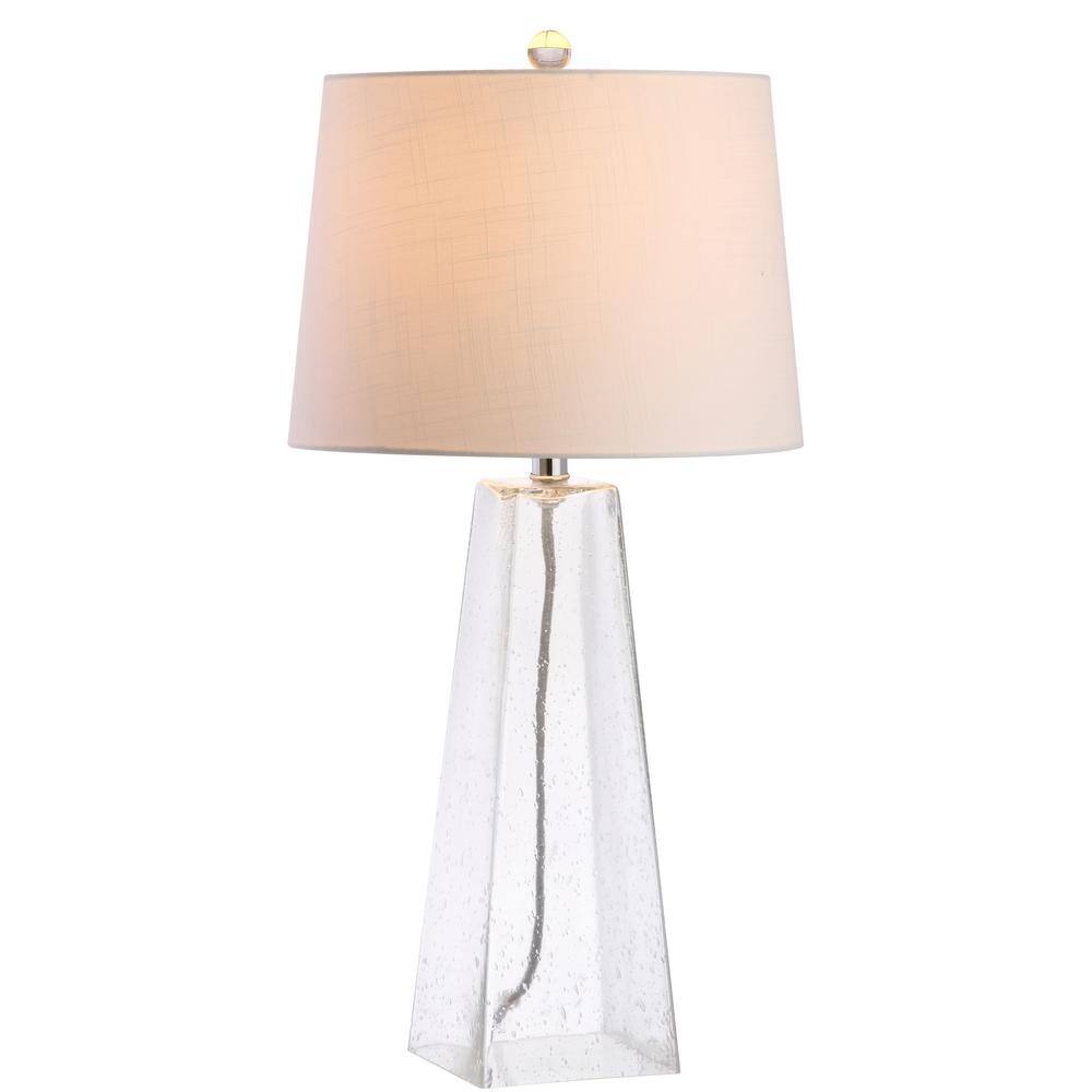 None Dylan 28.5 in. Clear Glass Table Lamp