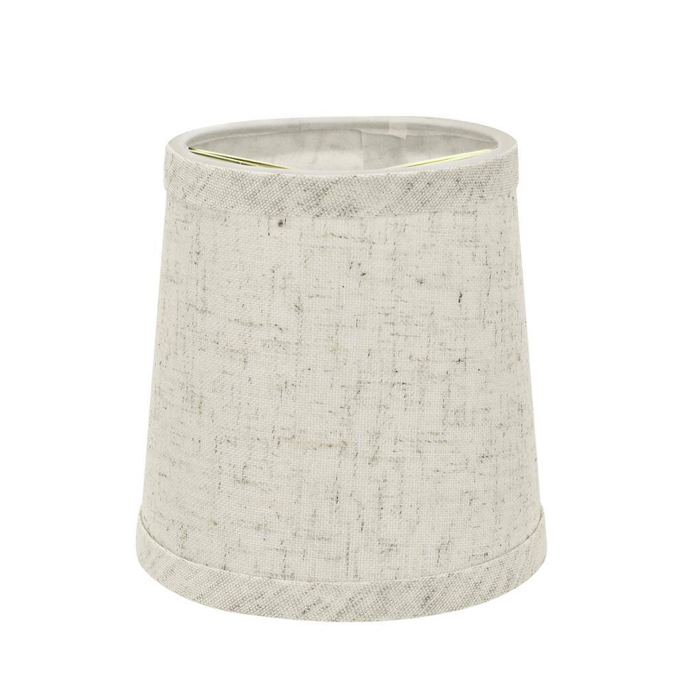 Aspen Creative Corporation 5 in. x 5 in. Flaxen Hardback Empire Lamp Shade (9-Pack)