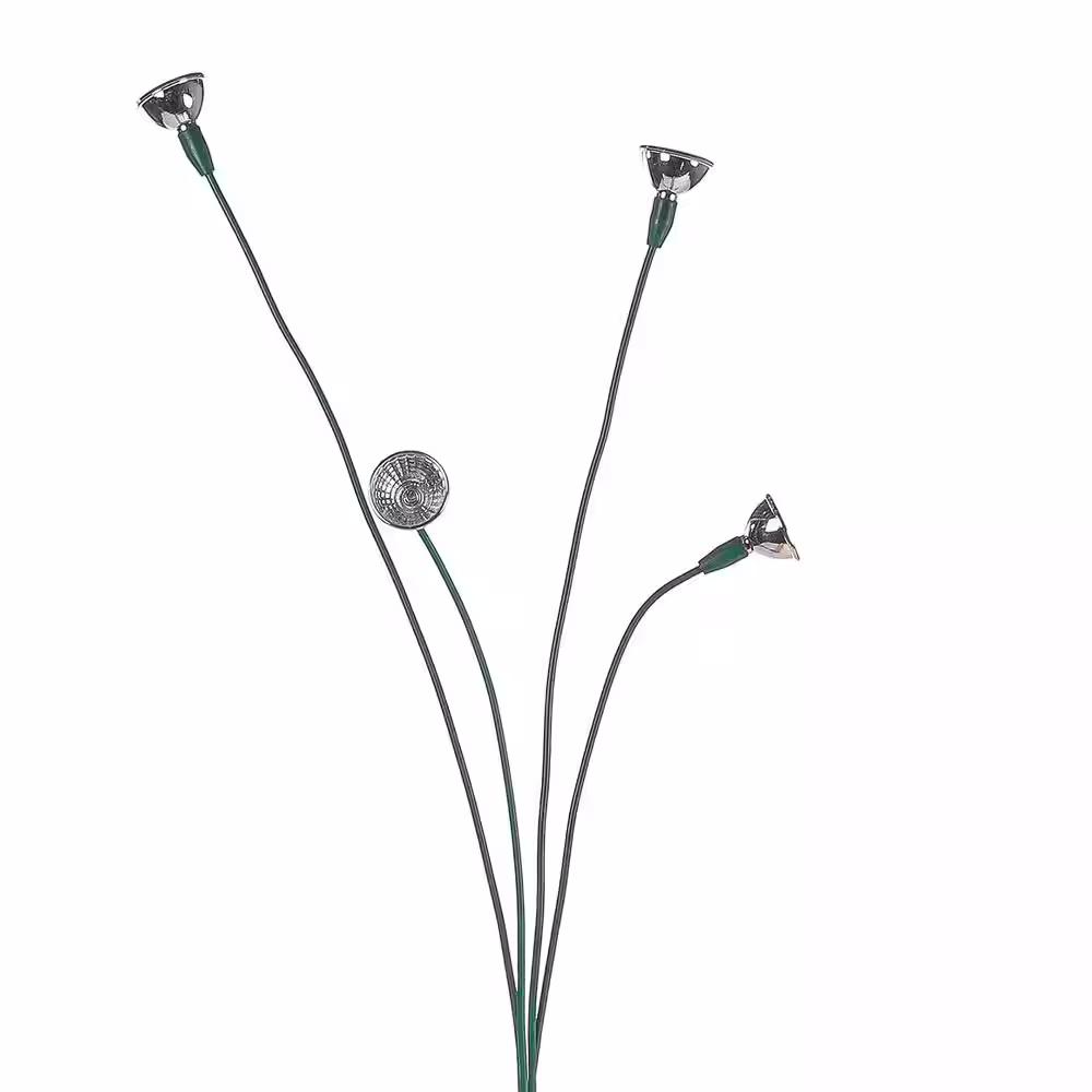 None Leaf Lights Bent Branches LED White Battery Operated Weather Resistant Decorative Indoor and Outdoor Path Light