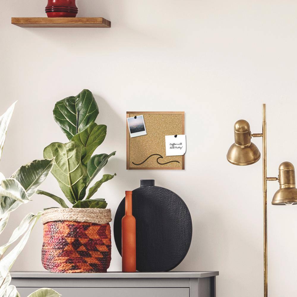 RoomMates Wave Cork Black Vinyl Wall Art