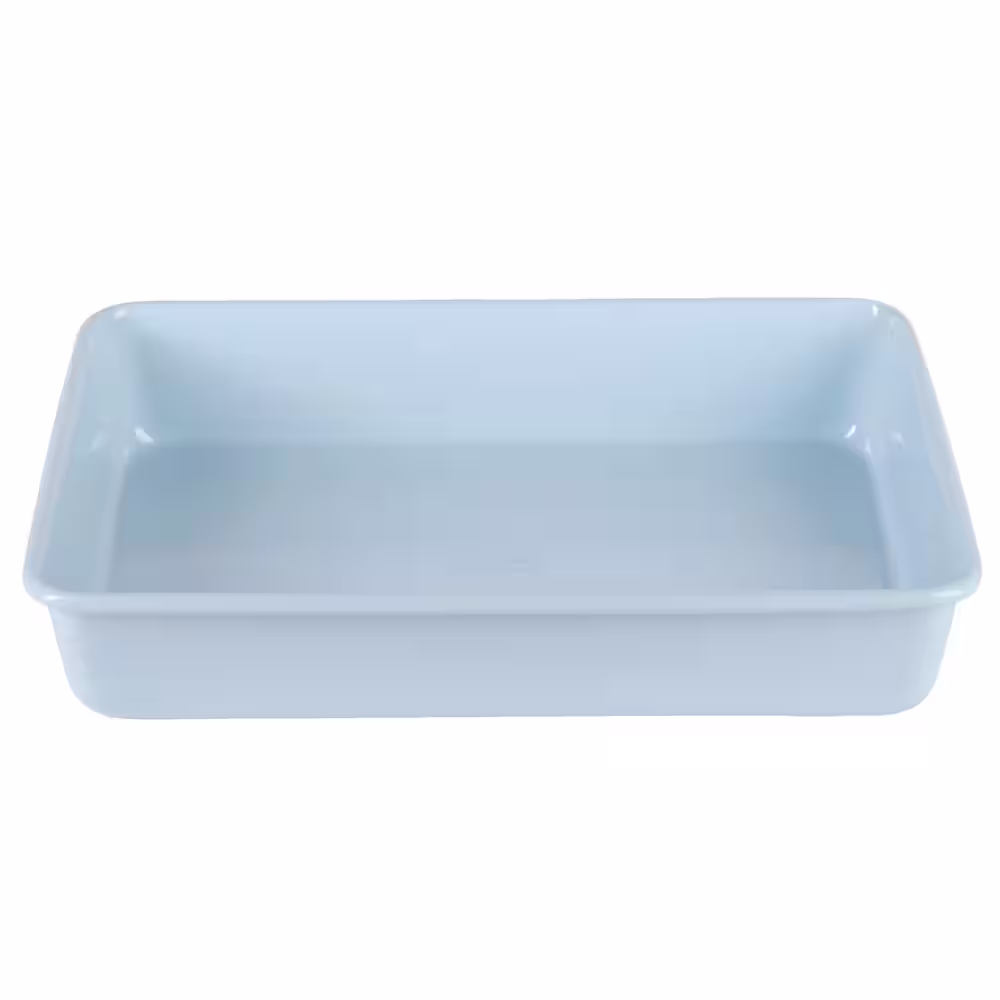 None Everyday Carbon Steel 4-Piece Colored Bakeware Set in Baby Blue