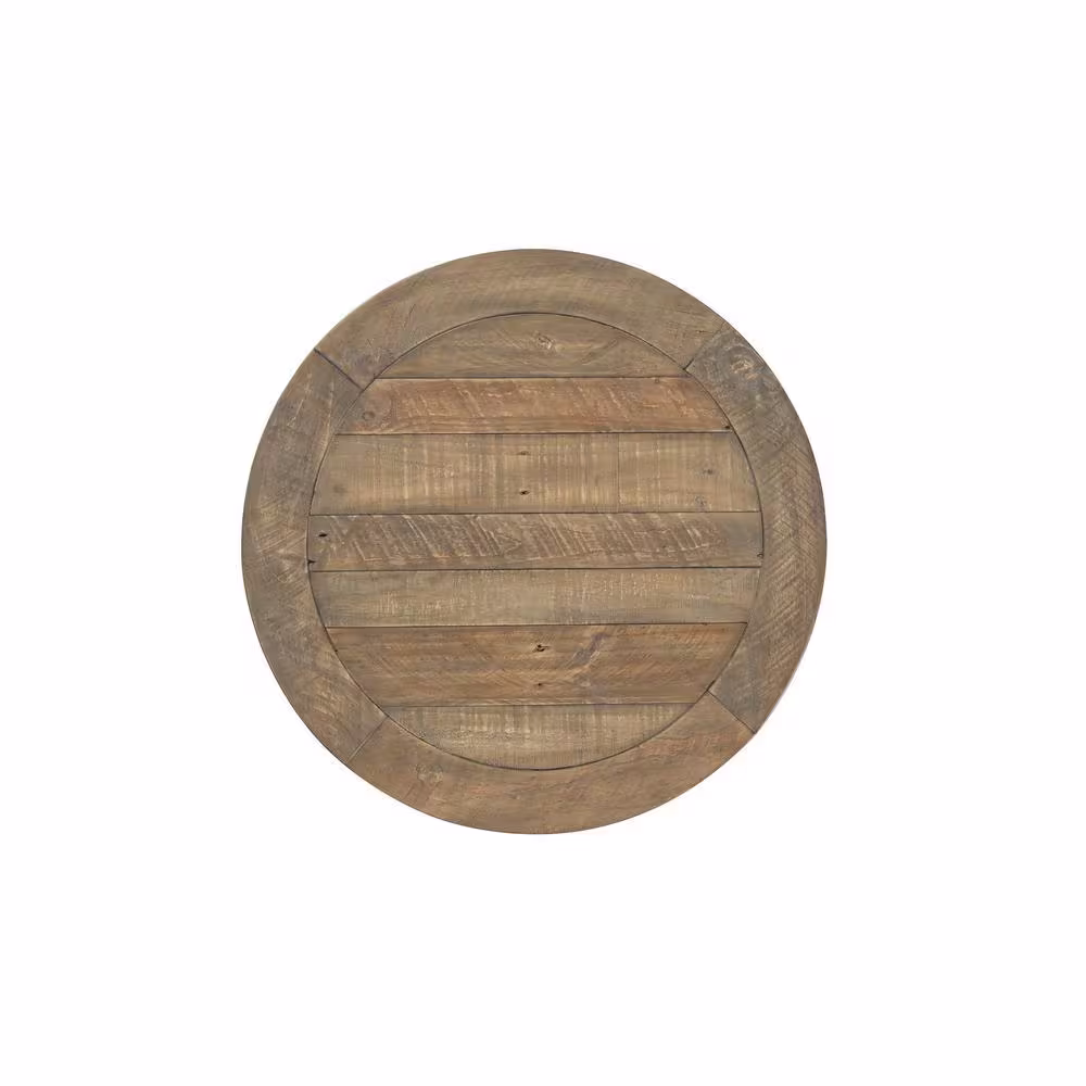 Martin Svensson Home Napa Reclaimed Natural Round End Table