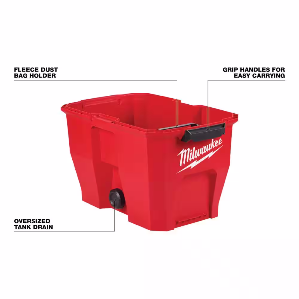 Milwaukee M18 9 Gal. Wet/Dry Vacuum Tank