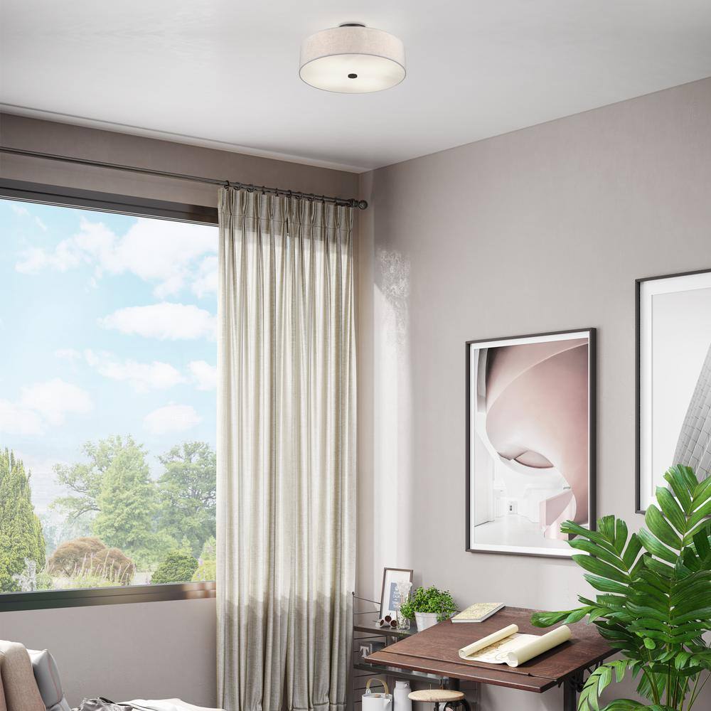 AVIANCE LIGHTING Somerhill 4 Light English Bronze Semi Flush Mount