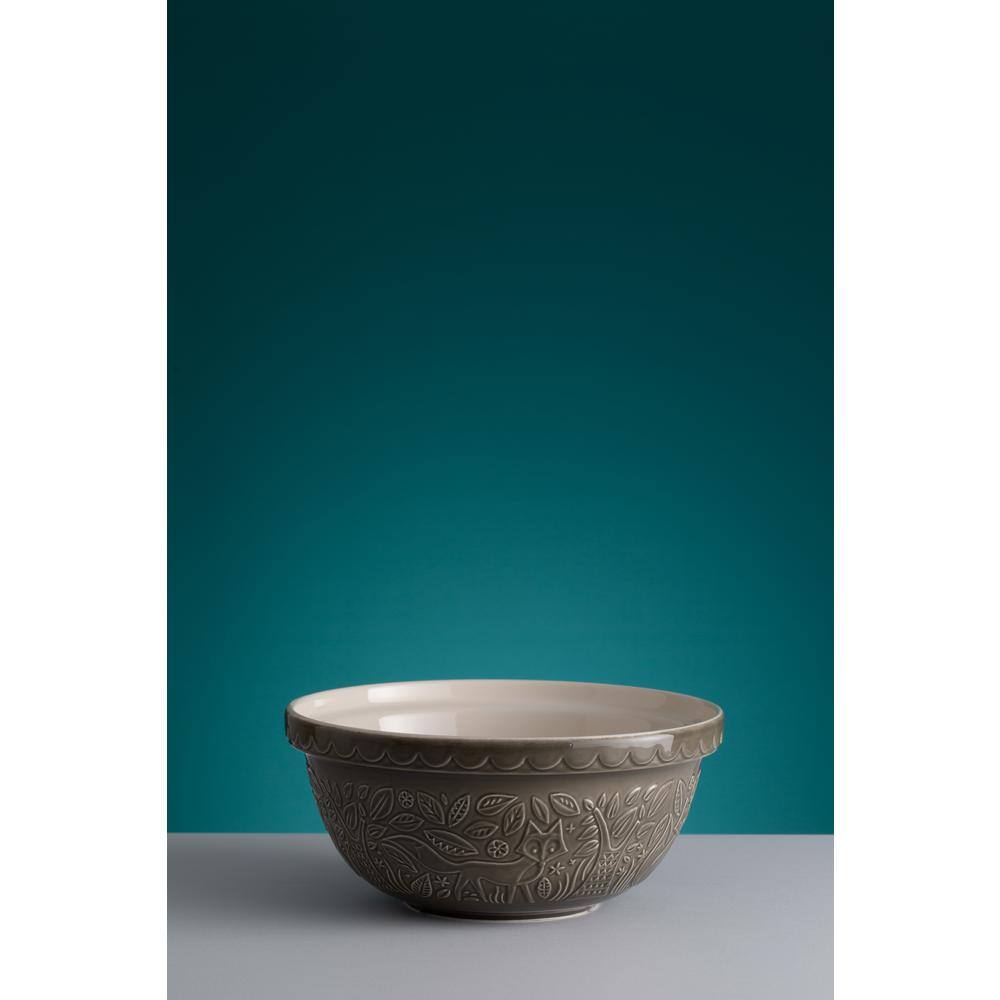 Mason Cash In The Forest Fox Gray S12 Mixing Bowl
