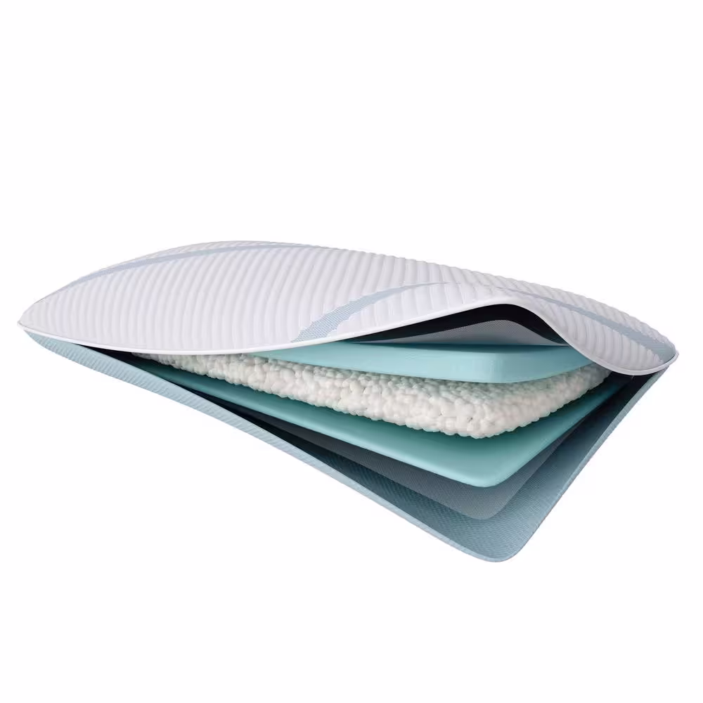 TEMPUR-PEDIC TEMPUR-Adapt ProMid + Cooling Queen Memory Foam Pillow