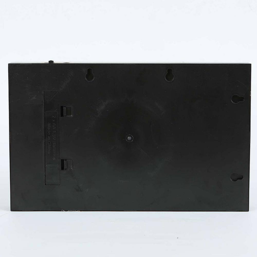 LuxenHome 10.5 in. x 6.5 in. Grey with LED Lights Friends and Family Picture Frame (2-Piece)