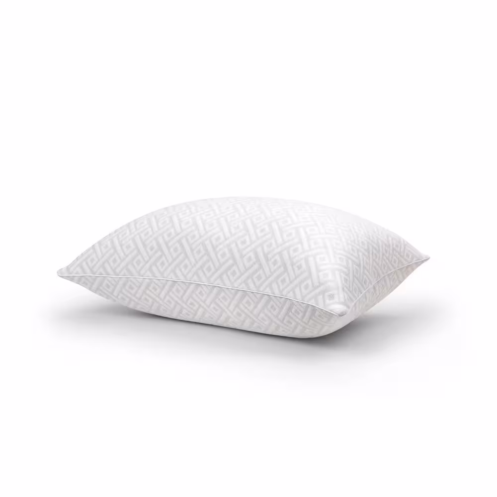 Martha Stewart Living Luxury Knit Memory Foam Jumbo Pillow Set of 2