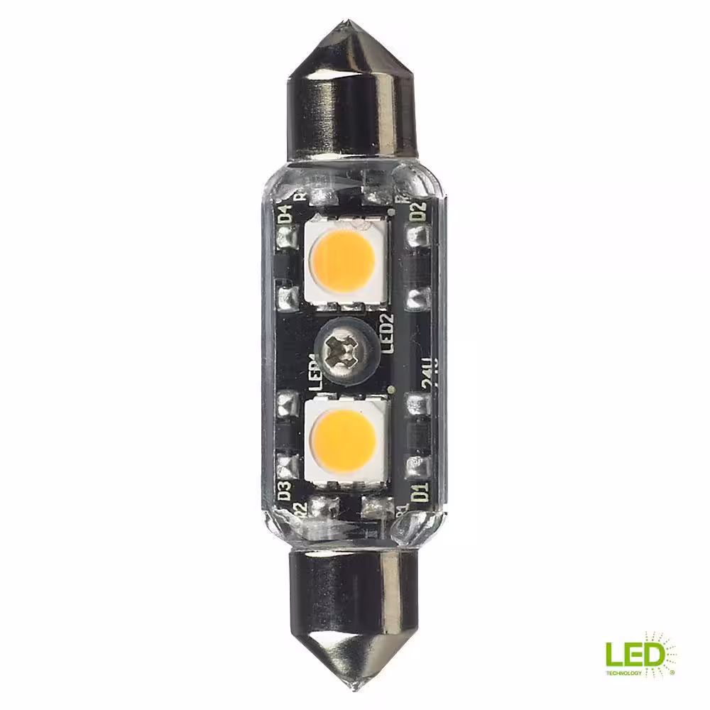 Generation Lighting Ambiance 24-Volt LED Clear T3 Festoon Lamp (2700K)