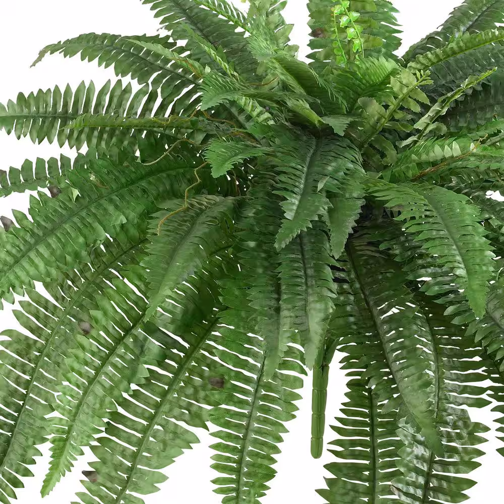 Nearly Natural 48 in. Artificial Boston Fern (Set of 2)