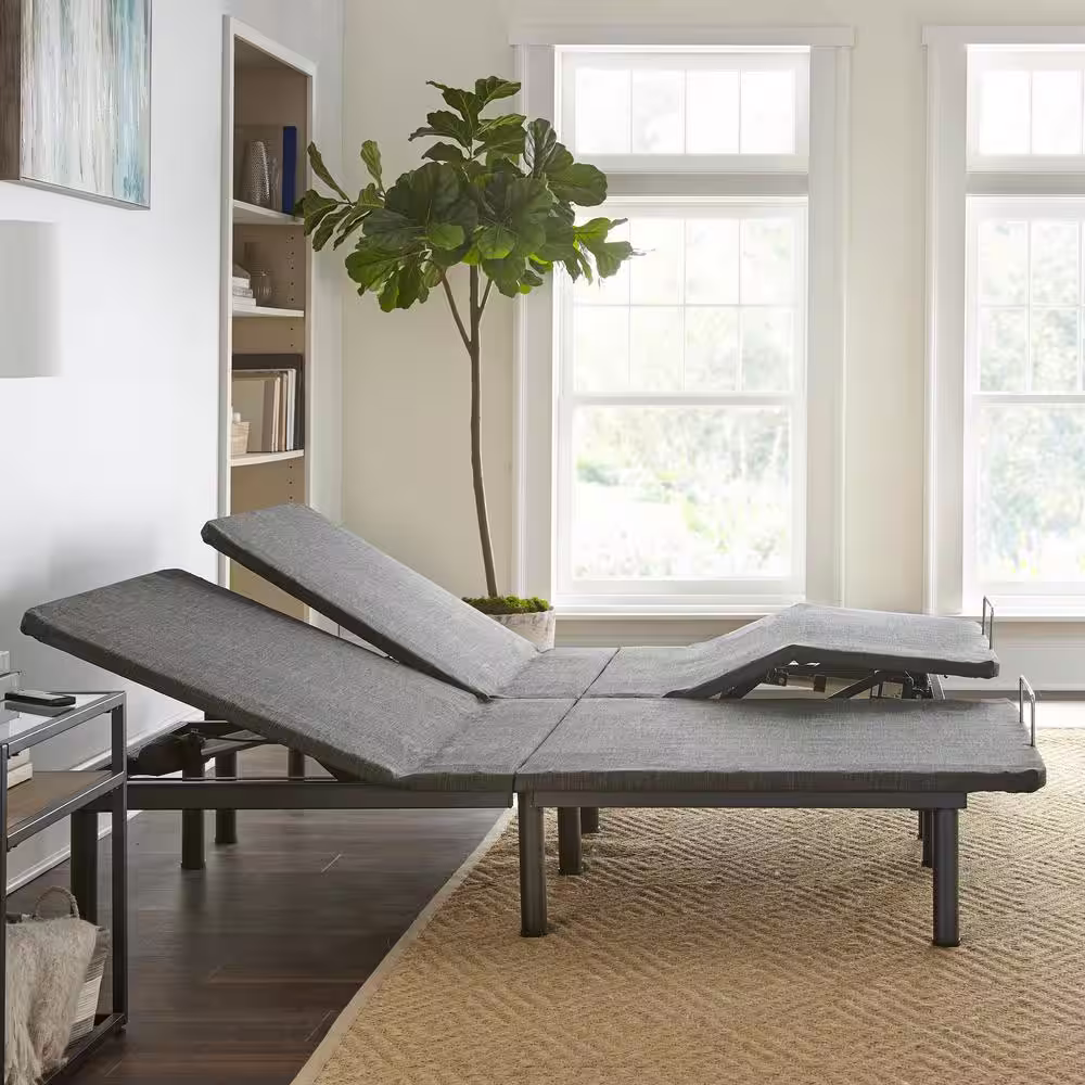 Boyd Specialty Sleep Boyd Sleep Twin XL Box Spring Adjustable Zero-Gravity Power Bed Base Anti-Snore with Massage