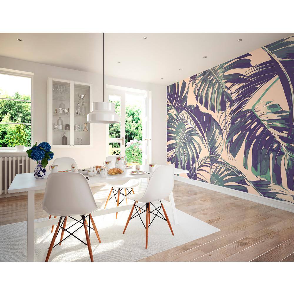 OhPopsi Palm Leaves Wall Mural