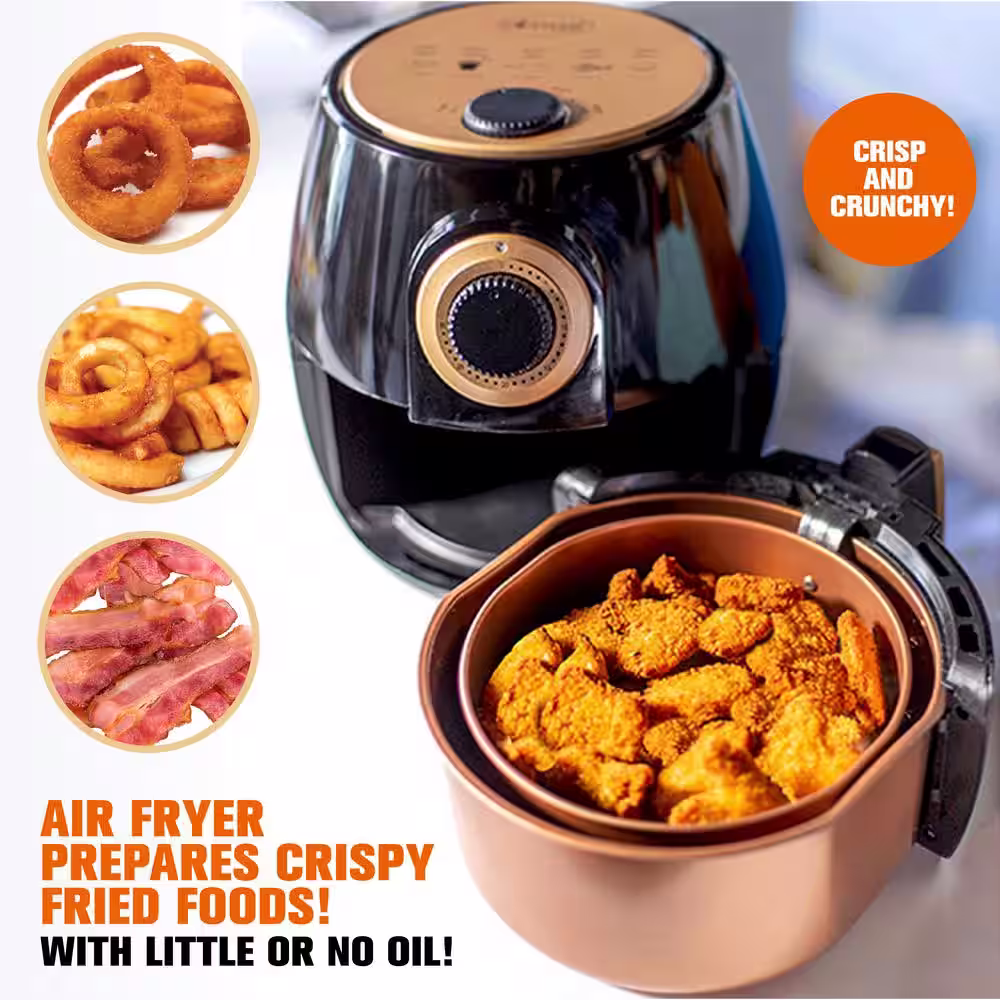 Gotham Steel 4 Qt. (3.8 L) Non-Stick Ti-Cerama Air Fryer