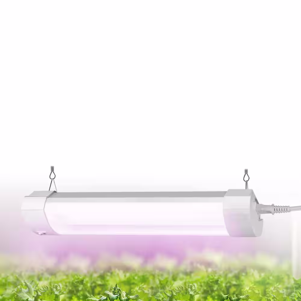 Feit Electric 1 ft. 12-Watt White LED 3 Adjustable Spectrum w/Remote Control Linkable Plant Grow Light Fixture White Adjustable Light