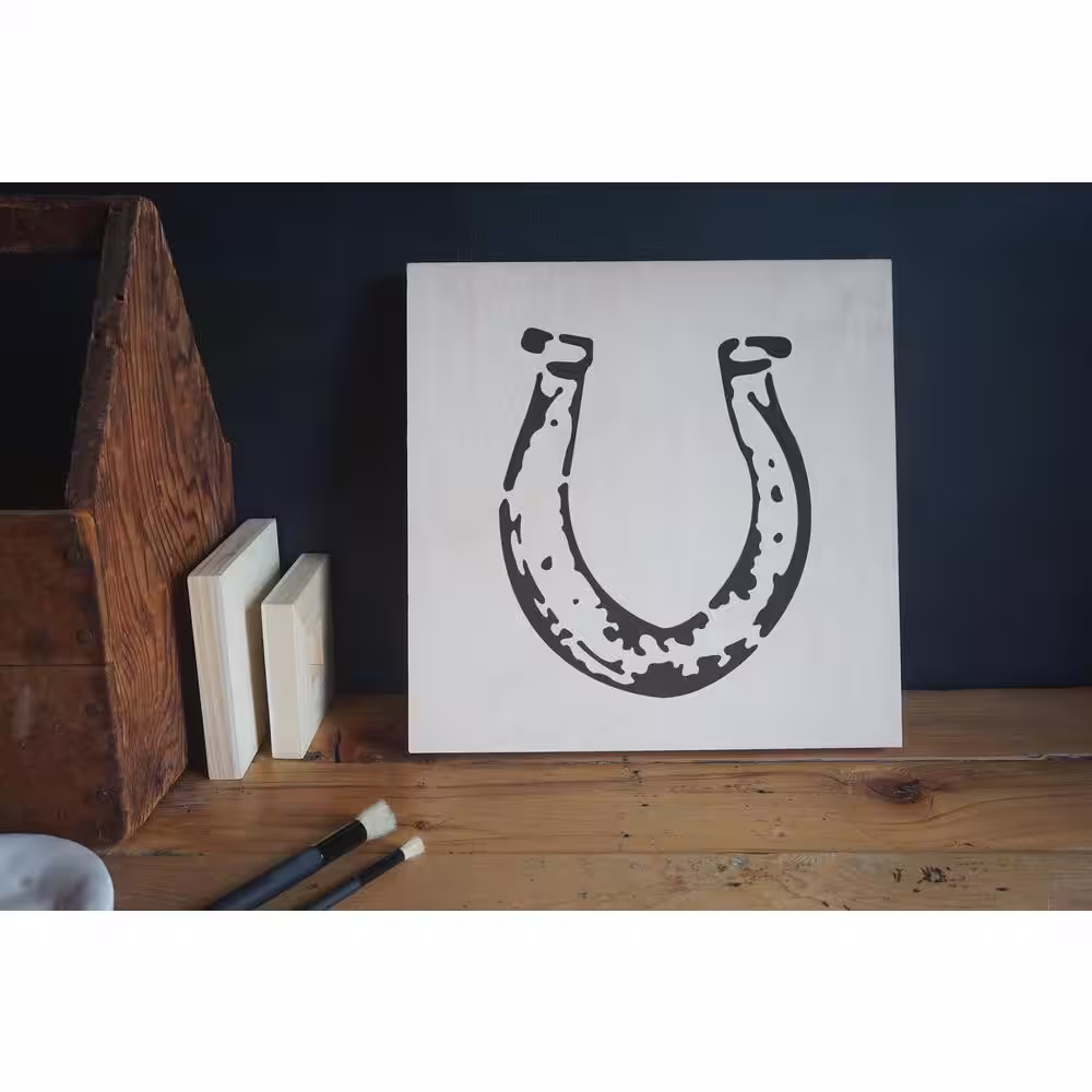 Stencil1 Horseshoe Stencil