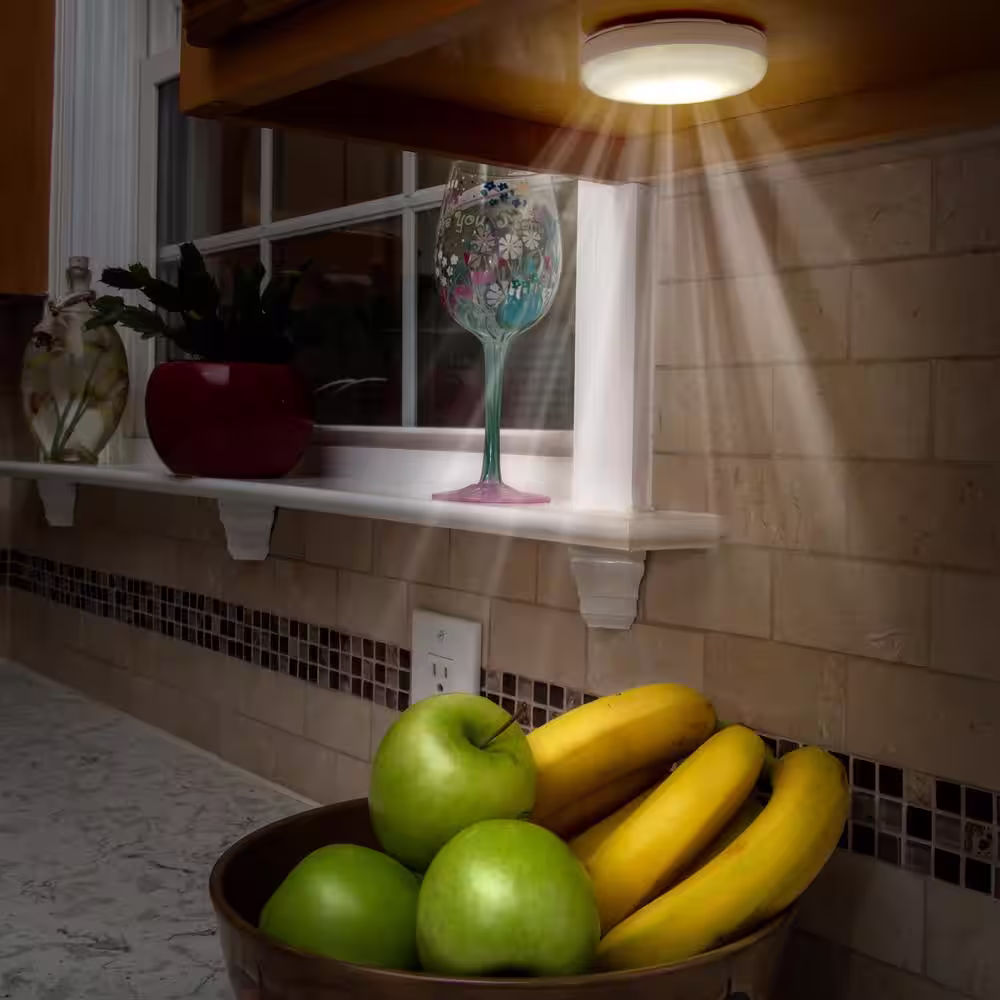 Sensor Brite LED Puck Night Light (2-Pack)