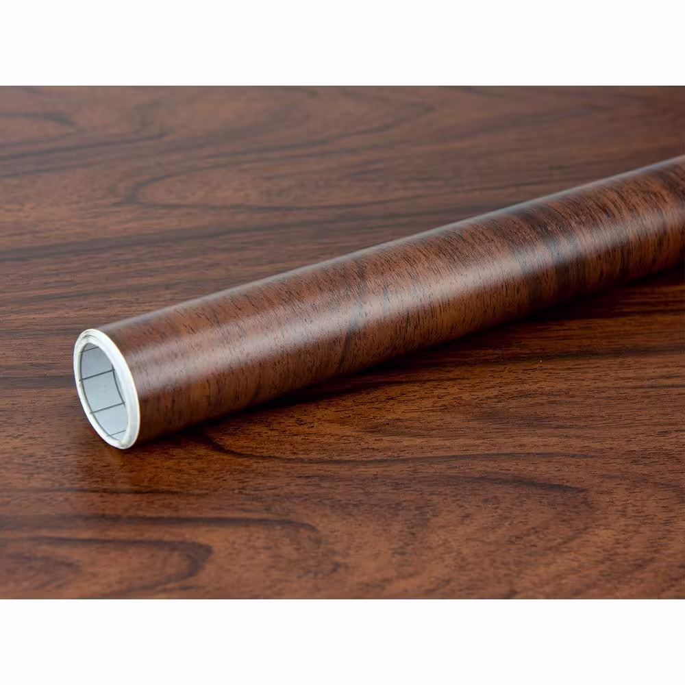 Fablon Brown Walnut Deep Adhesive Film (Set of 2)
