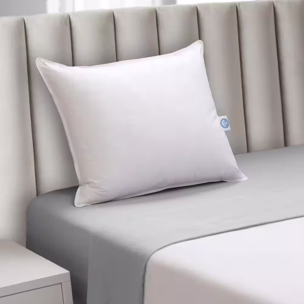 Allied Home 233 Thread Count White Goose Down 550 Fill Power RDS Queen Pillow