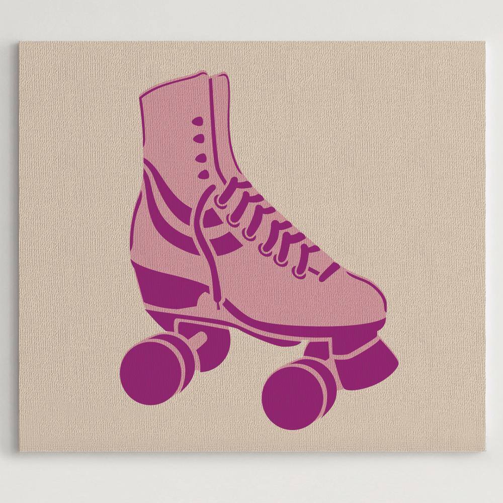 Stencil1 Roller Skate 2 Layer Stencil
