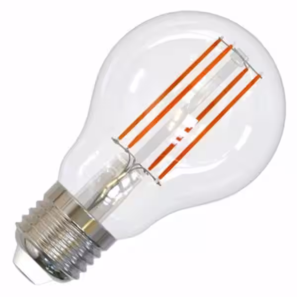 Bulbrite 60-Watt Equivalent Dimmable A19 Vintage Edison LED Light Bulb with Medium (E26) Base, 2700K, (8-Pack)
