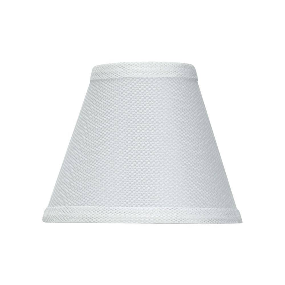 Aspen Creative Corporation 6 in. x 5 in. White Hardback Empire Lamp Shade (6-Pack)