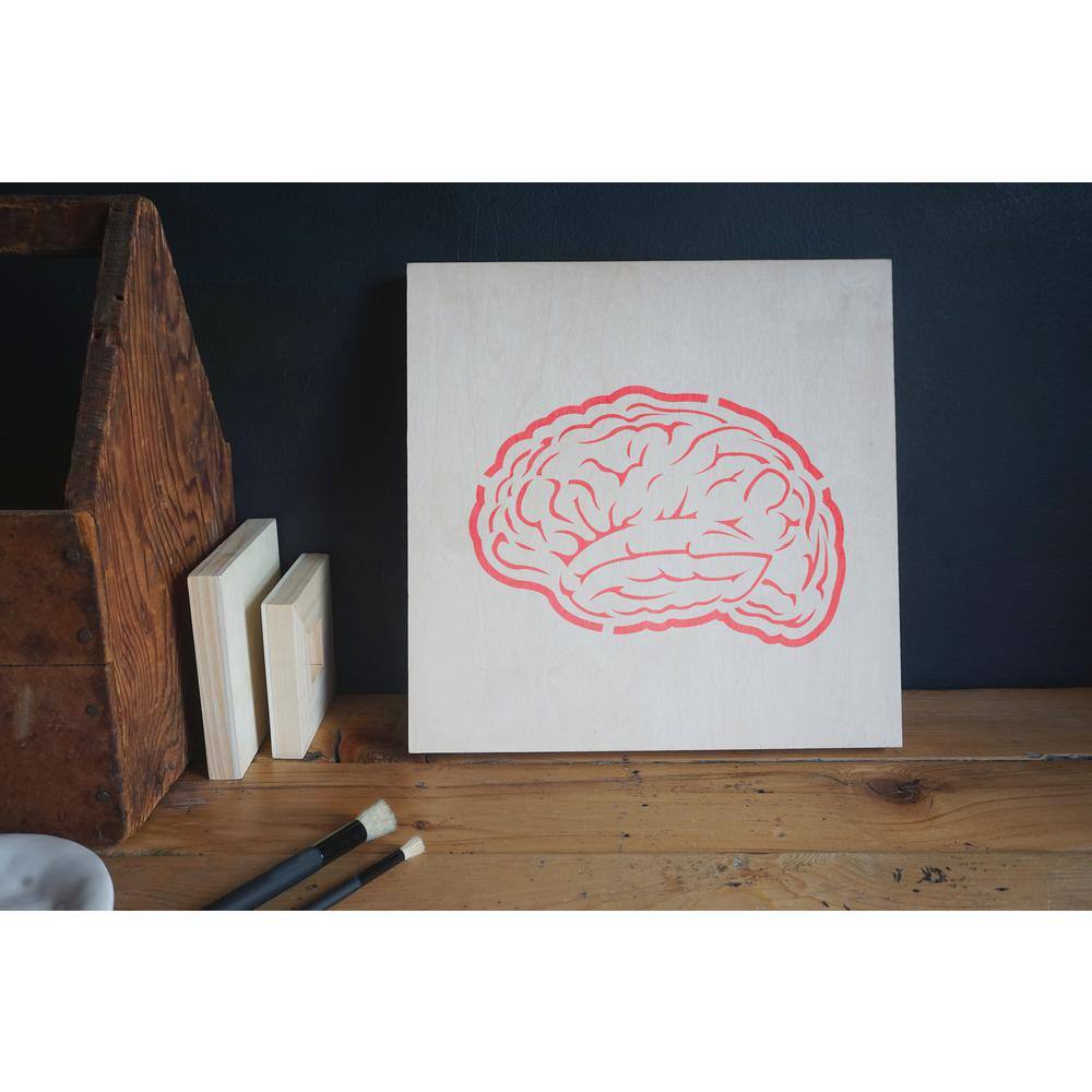 Stencil1 Brain Stencil