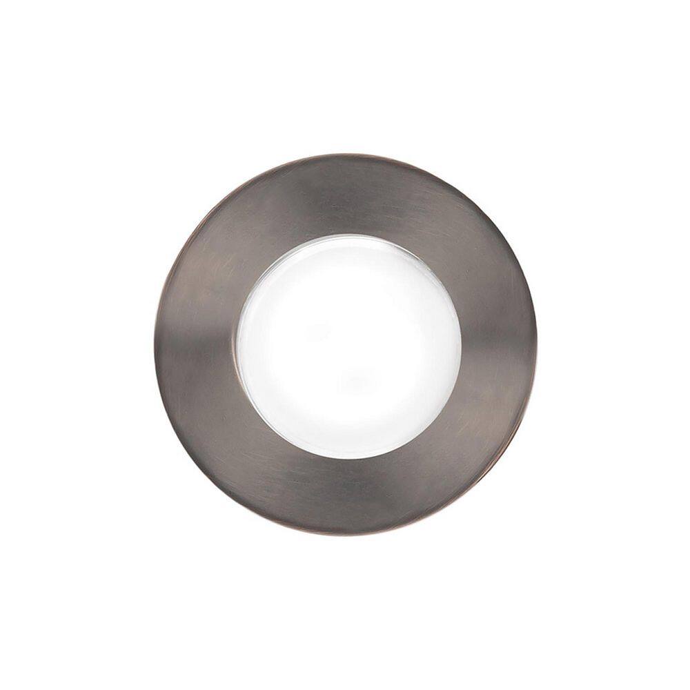 None Inground Indicator Light Low-Voltage Bronze LED with 2700K Color Temp