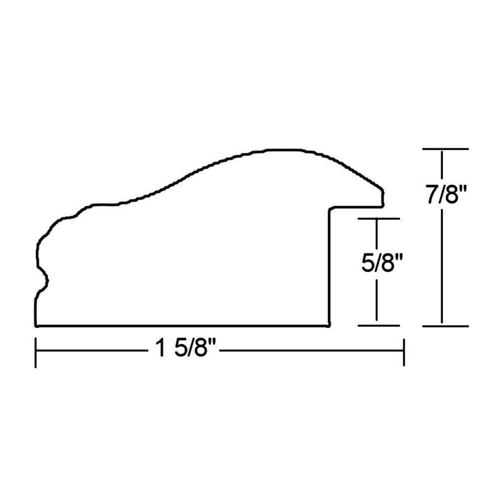 Timeless Frames Huntley 1-Opening 16 in. x 20 in. Cherry Picture Frame